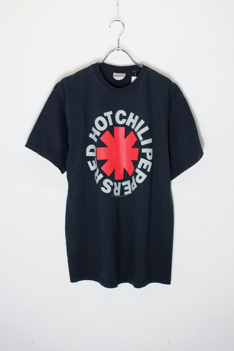 06'S T-SHIRT RED HOT CHILI PEPPERS / BLACK [SIZE: M USED]