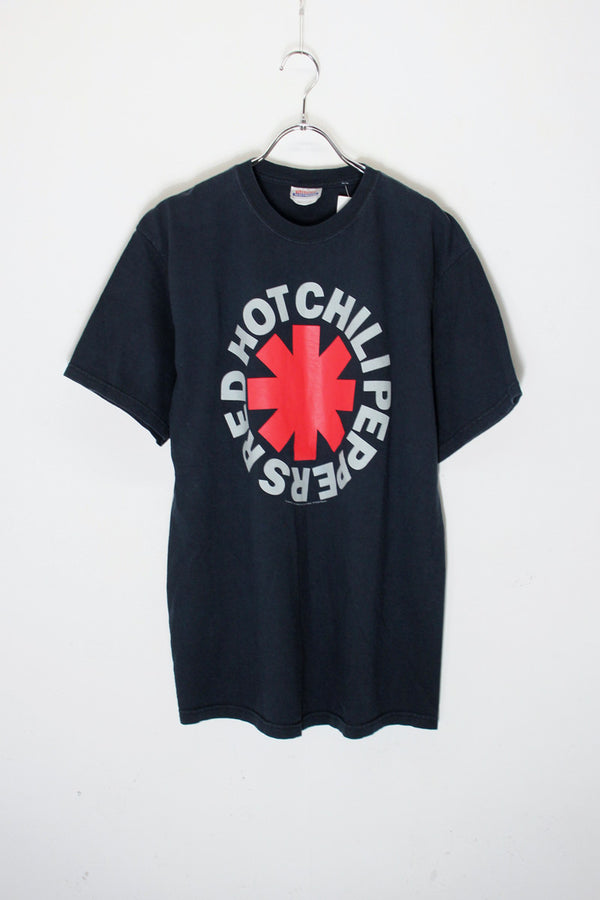 06'S T-SHIRT RED HOT CHILI PEPPERS / BLACK [SIZE: M USED]