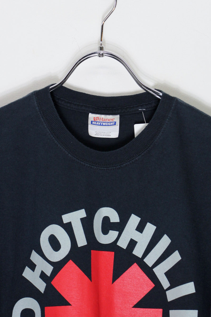 06'S T-SHIRT RED HOT CHILI PEPPERS / BLACK [SIZE: M USED]