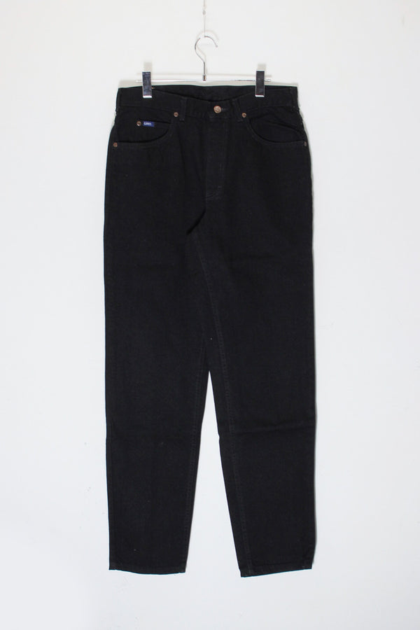 MADE IN USA 90'S DENIM PANTS / BLACK [SIZE: W33xL34 DEADSTOCK/NOS]