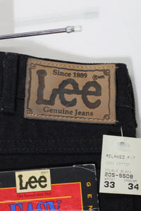 MADE IN USA 90'S DENIM PANTS / BLACK [SIZE: W33xL34 DEADSTOCK/NOS]