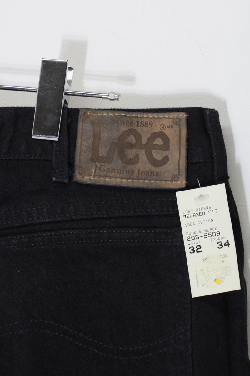 MADE IN USA 90'S EASY RIDER DENIM PANTS / BLACK [SIZE: W32xL34 DEADSTOCK/NOS]