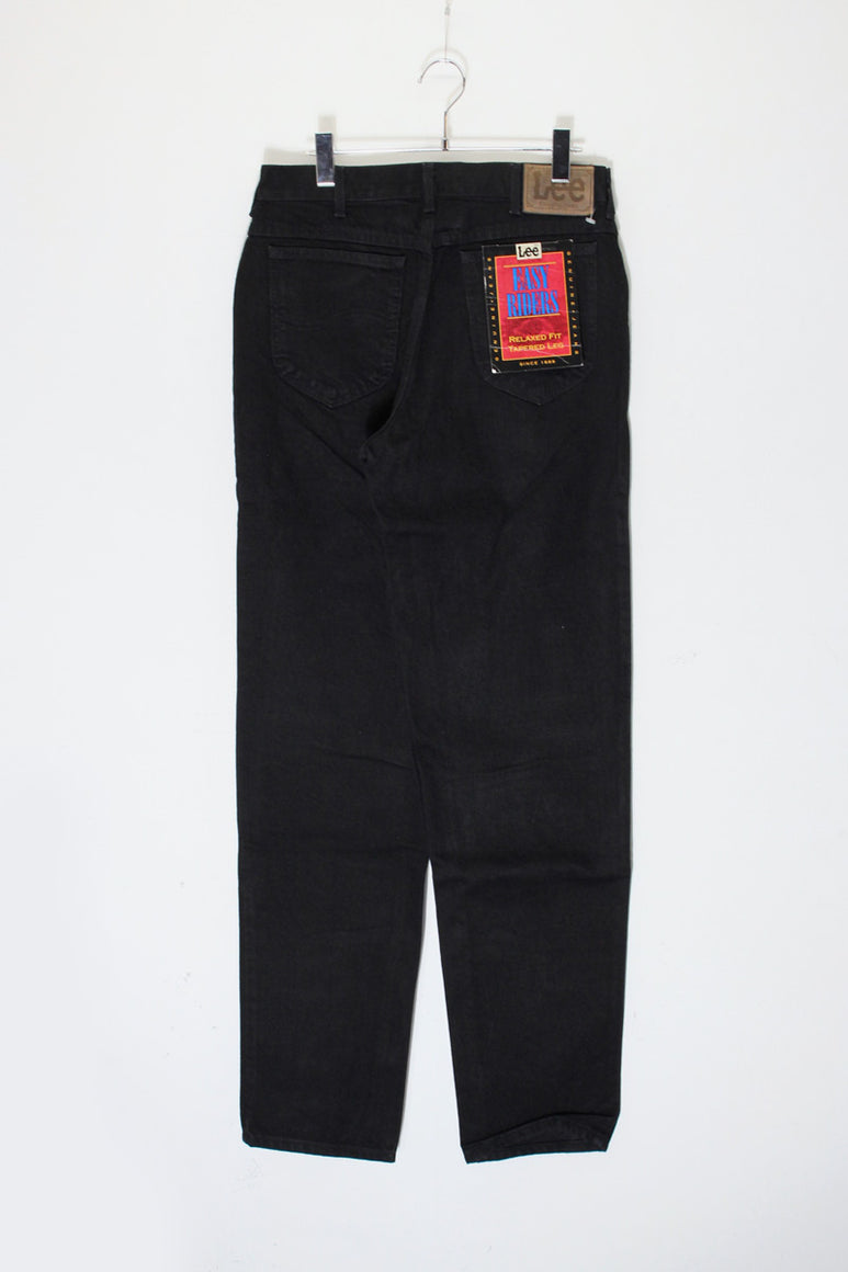 MADE IN USA 90'S EASY RIDER DENIM PANTS / BLACK [SIZE: W32xL34 DEADSTOCK/NOS]