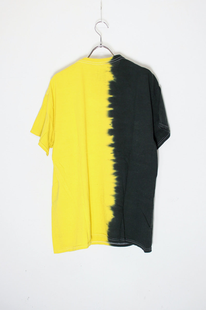 SPLIT TIE-DYE TEE / YELLOW/BLACK [NEW] [日本未発売モデル]