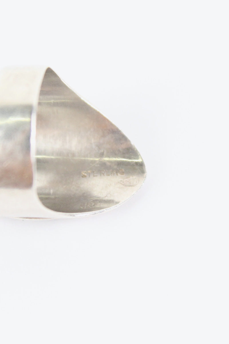 925 SILVER RING / SILVER [SIZE: Equivalent to 11, USED]
