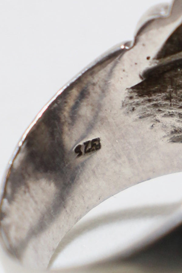 925 SILVER RING [SIZE: 10 USED]