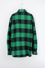 画像をギャラリービューアに読み込む, EXTRA HEAVYWEIGHT BUFFALO PLAID FLANNEL SHIRT / GREEN PLAID [NEW]
