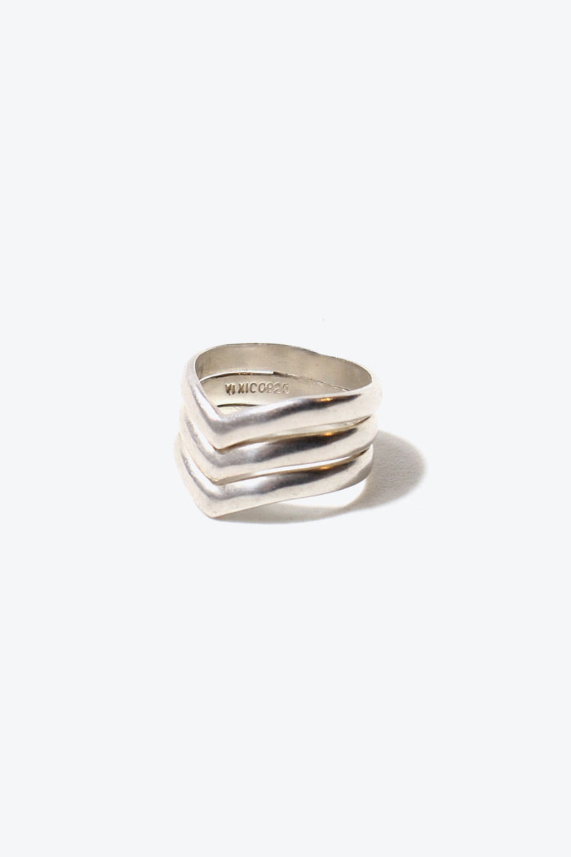 MADE IN MEXICO 925 SILVER RING [SIZE: US 8 USED]
