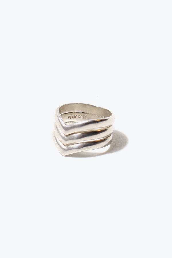 MADE IN MEXICO 925 SILVER RING [SIZE: US 8 USED]