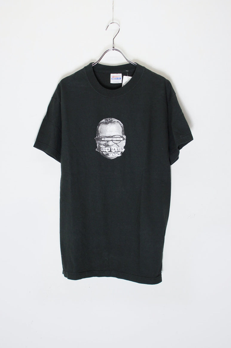 MADE IN USA 90'S THE DREW CAREY SHOW T-SHIRT / BLACK [SIZE: M USED]