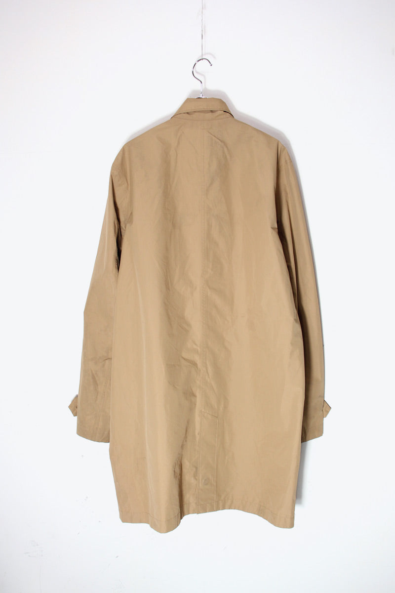 NYLON COAT / BEIGE [SIZE: M USED]