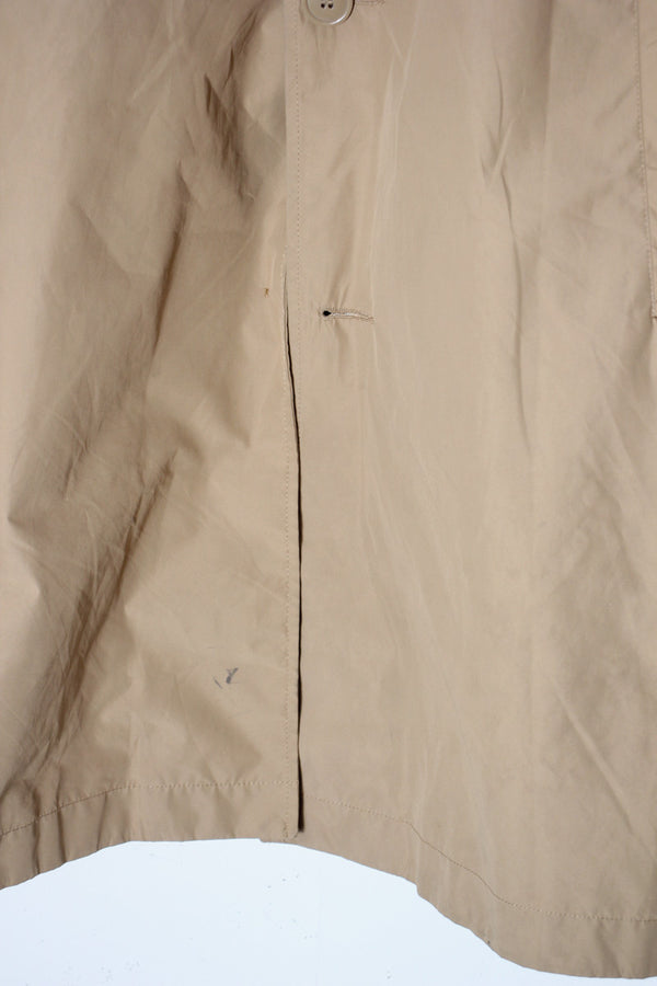 NYLON COAT / BEIGE [SIZE: M USED]