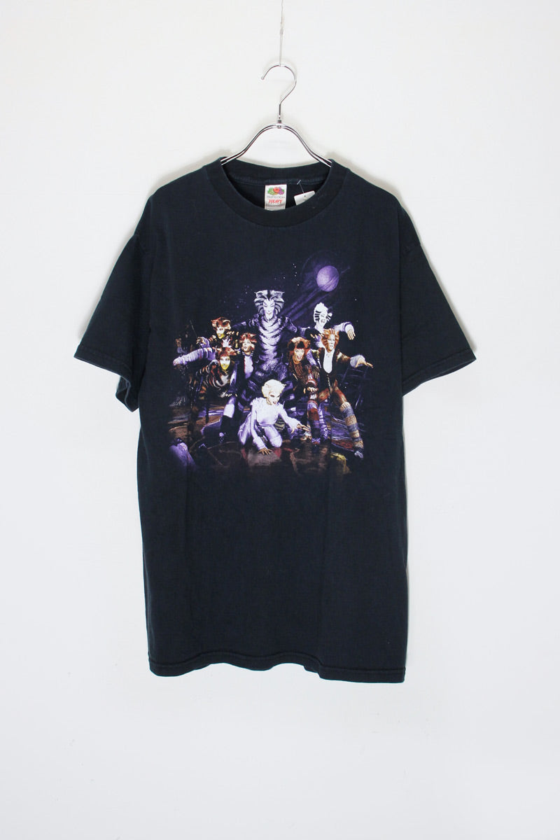 トップス 90s FRUIT OF THE LOOM \"CAT AEROBICS\" 90's FRUIT OF THE LOOM ''CAT AEROBICS'' プリントTシャツ