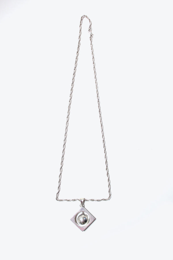 925 SILVER PENDANT NECKLACE [ONE SIZE USED]