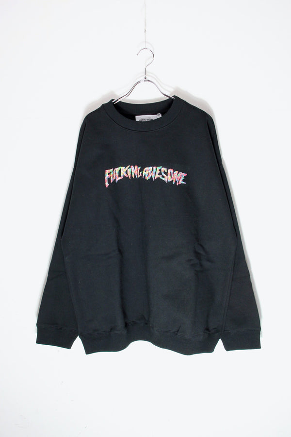 GUM STAMP CREWNECK / BLACK [NEW]