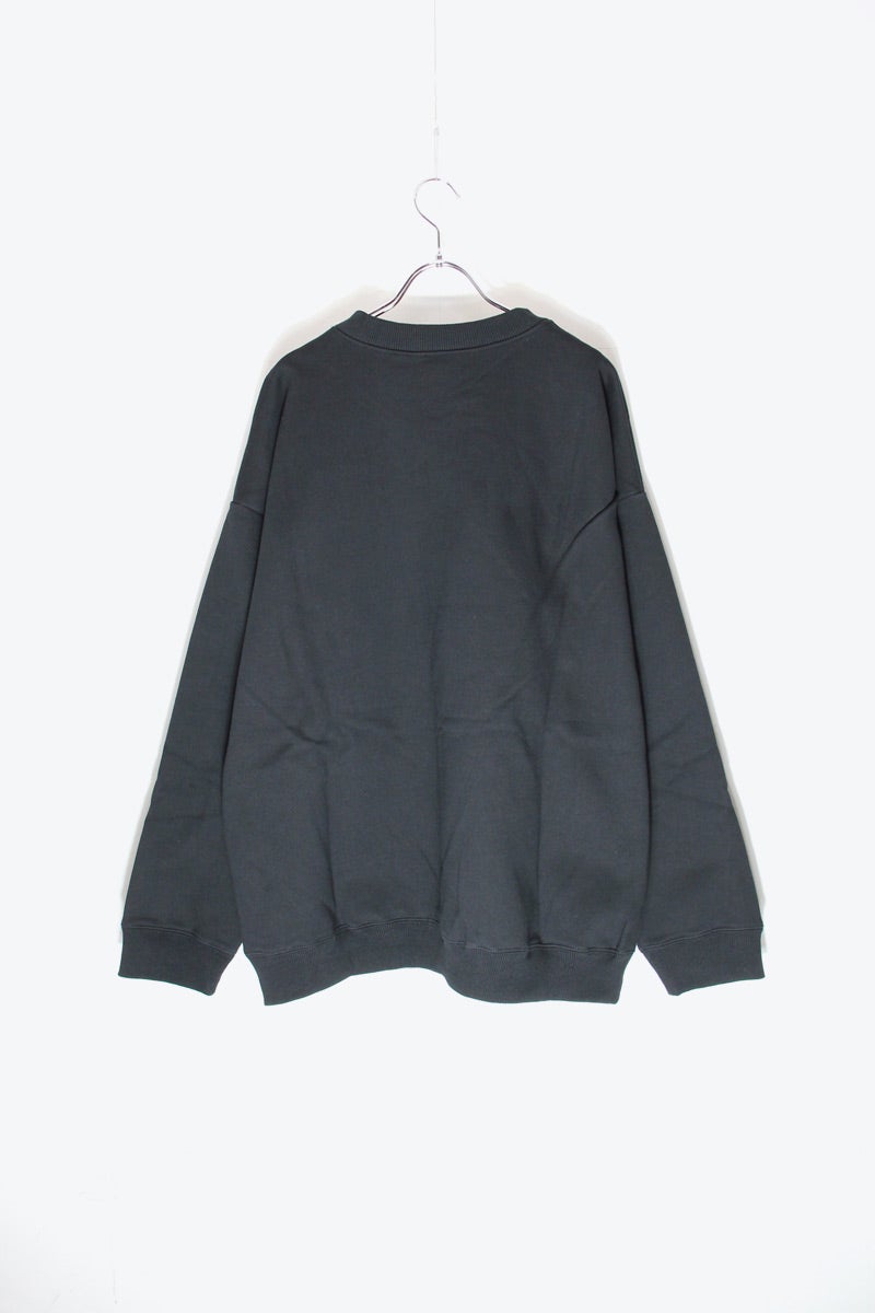 GUM STAMP CREWNECK / BLACK [NEW]