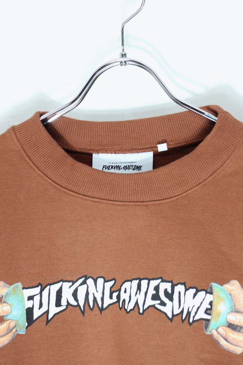 WORLD CUP CREWNECK / BURNT ORANGE [NEW]