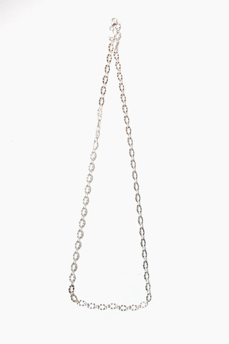 MADE IN ITALY 925 SILVER NECKLACE [ONE SIZE USED]