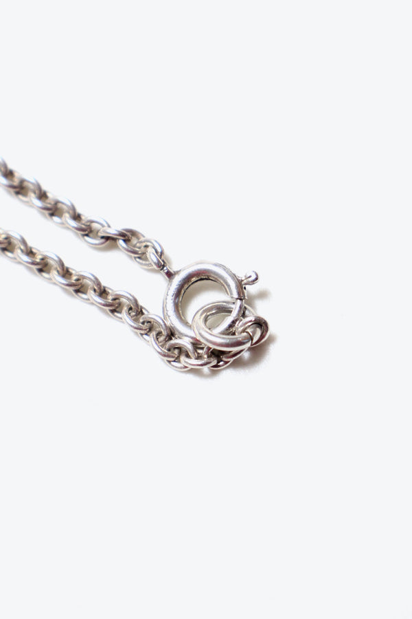 STERLING SILVER PENDANT NECKLACE [ONE SIZE, USED]