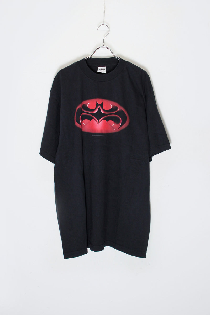 MADE IN USA 97'S S/S BATMAN PRINT T-SHIRT / BLACK [SIZE: XL USED]