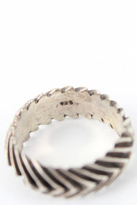 925 SILVER RING [SIZE: 14号相当 USED]