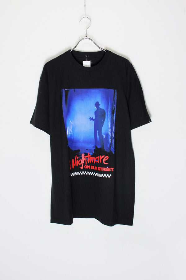S/S PRINT T-SHIRT / BLACK [SIZE: M DEADSTOCK/NOS]