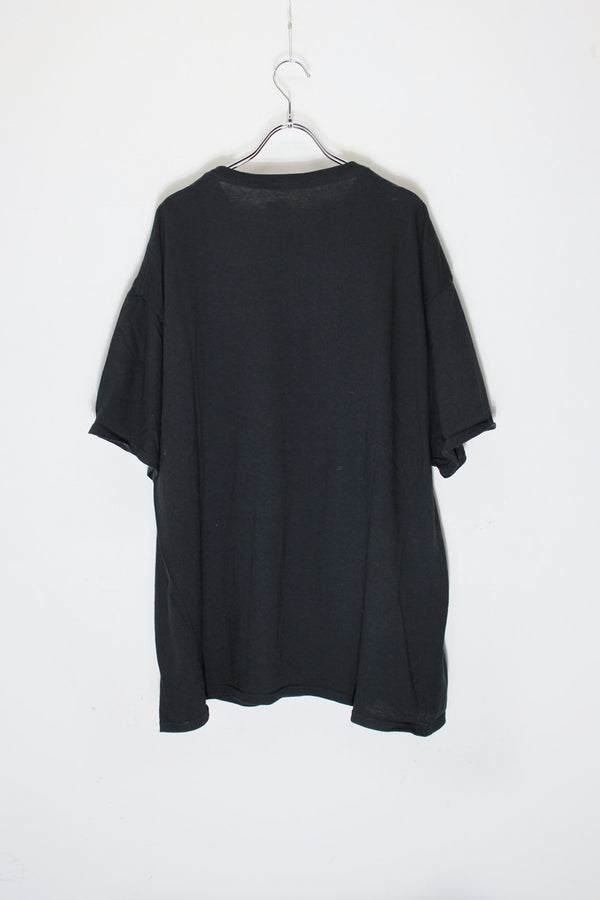 S/S PRINT TEE SHIRT / BLACK [SIZE: 2XL USED]