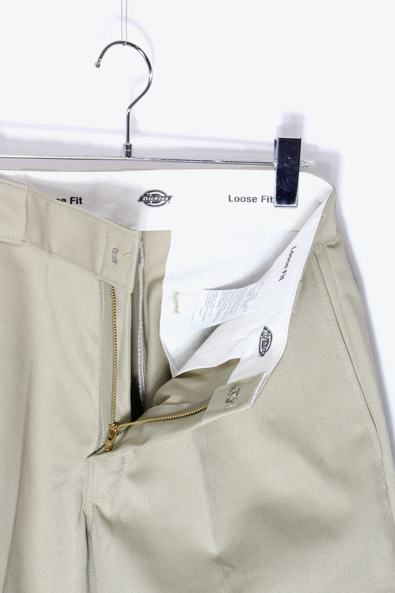 LOOSE FIT DOUBLE KNEE WORK PANTS / MILITARY KHAKI [USA企画品] [NEW]