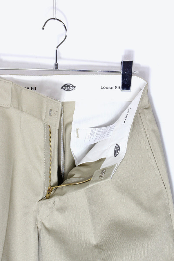 LOOSE FIT DOUBLE KNEE WORK PANTS / MILITARY KHAKI [USA企画品] [NEW]
