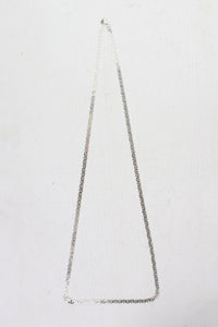 MADE IN ITALY 925 SILVER NECKLACE [ONE SIZE USED]