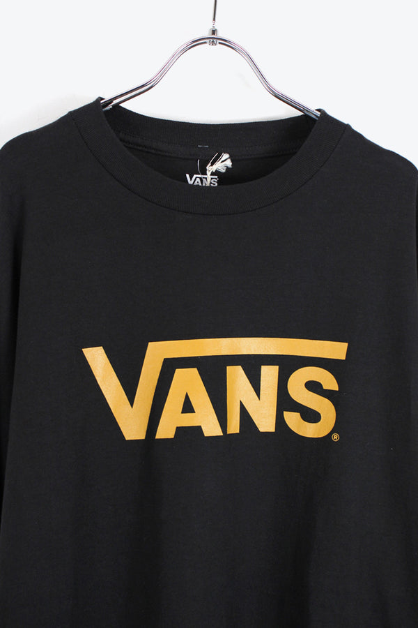 L/S LOGO T-SHIRT / BLACK [SIZE: XL NEW][USA企画品]