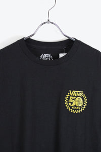 50 YEARS T-SHIRT / BLACK [SIZE: M USED]