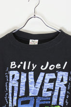 画像をギャラリービューアに読み込む, 93&#39;S S/S BILLY JOEL PRINT BAND TOUR T-SHIRT / BLACK [SIZE: XL USED]
