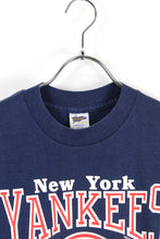 画像をギャラリービューアに読み込む, 70&#39;S NY YANKEES TEE / NAVY [SIZE:M相当 USED]
