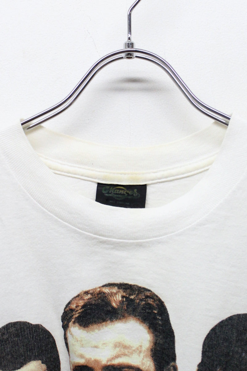 MADE IN USA 91'S S/S STAR TREK 25TH ANNIVERSARY PRINT MOVIE T-SHIRT / WHITE [SIZE: L USED]