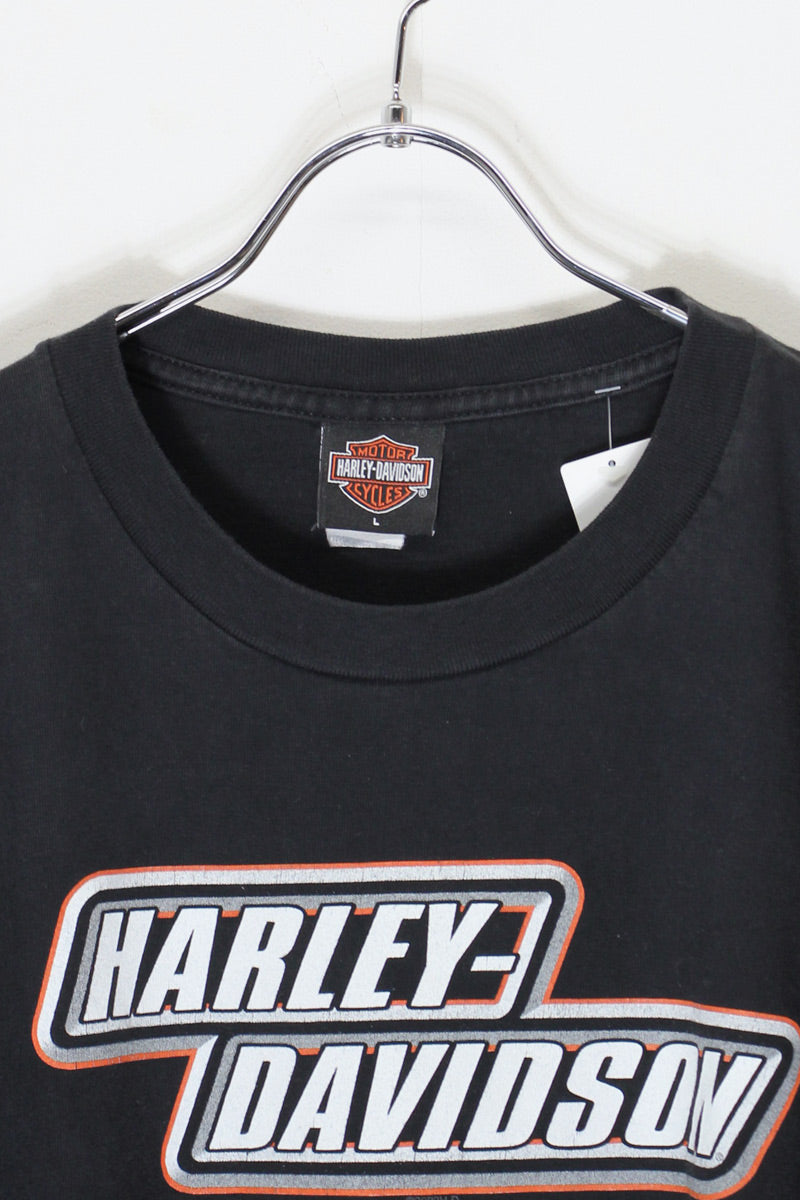 02'S S/S SAN JUAN LOGO PRINT T-SHIRT / BLACK [SIZE: L USED]