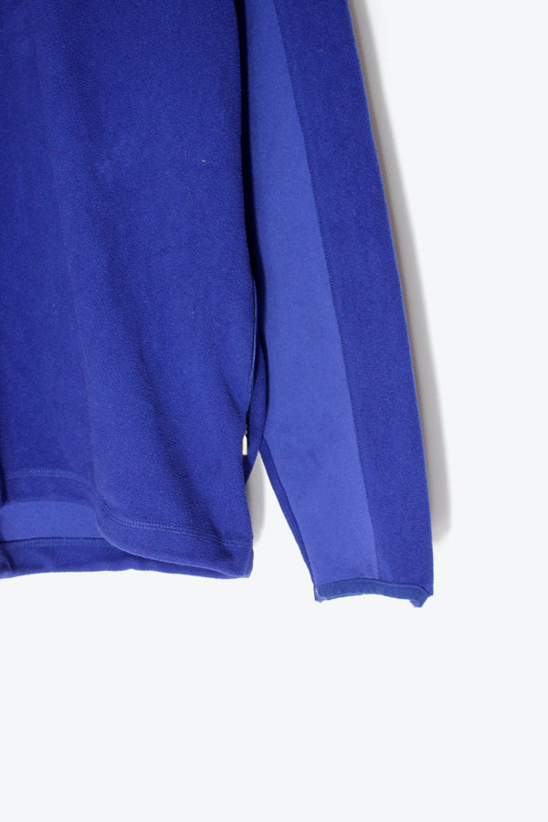 NY RANGERS HALF-ZIP FLEECE JACKET / NAVY [SIZE: M USED]