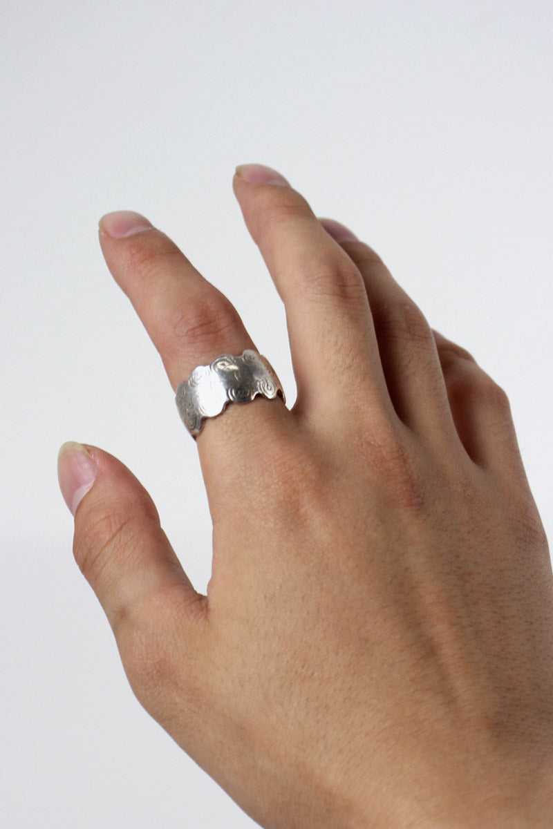 STERLING SILVER RING [SIZE: Equivalent to 12.5 US Used]