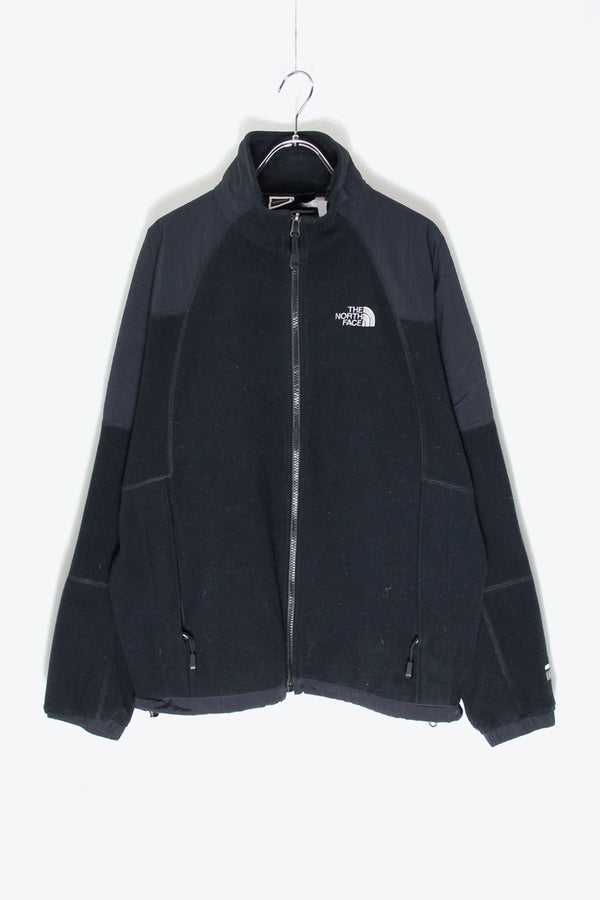 ZIP FLEECE JACKET GORE-WINDSTOPPER / BLACK [SIZE: L USED]