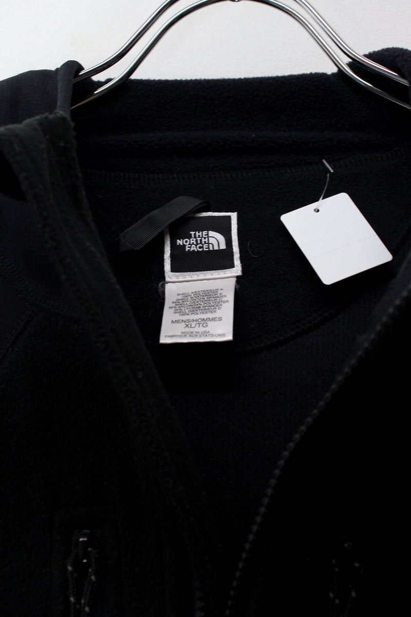 HOODIE ZIP FLEECE JACKET / BLACK [SIZE: XL USED]