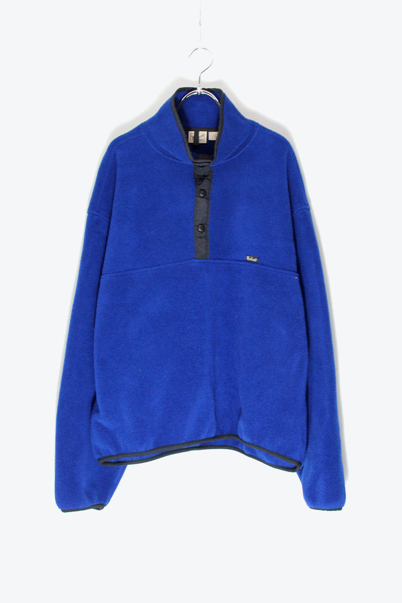 MADE IN USA POLARTEC PULLOVER HALF-ZIP FLEECE JACKET / BLUE [SIZE: 2XL USED]