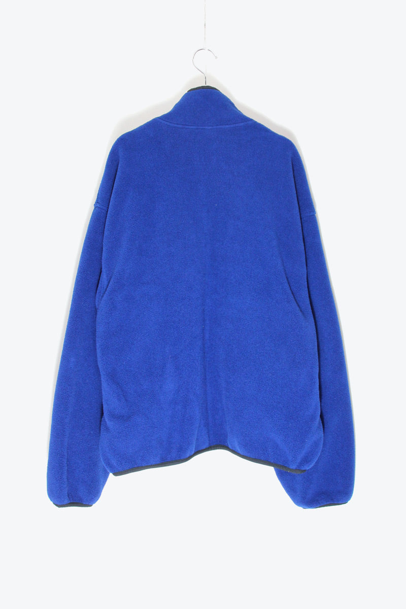 MADE IN USA POLARTEC PULLOVER HALF-ZIP FLEECE JACKET / BLUE [SIZE: 2XL USED]