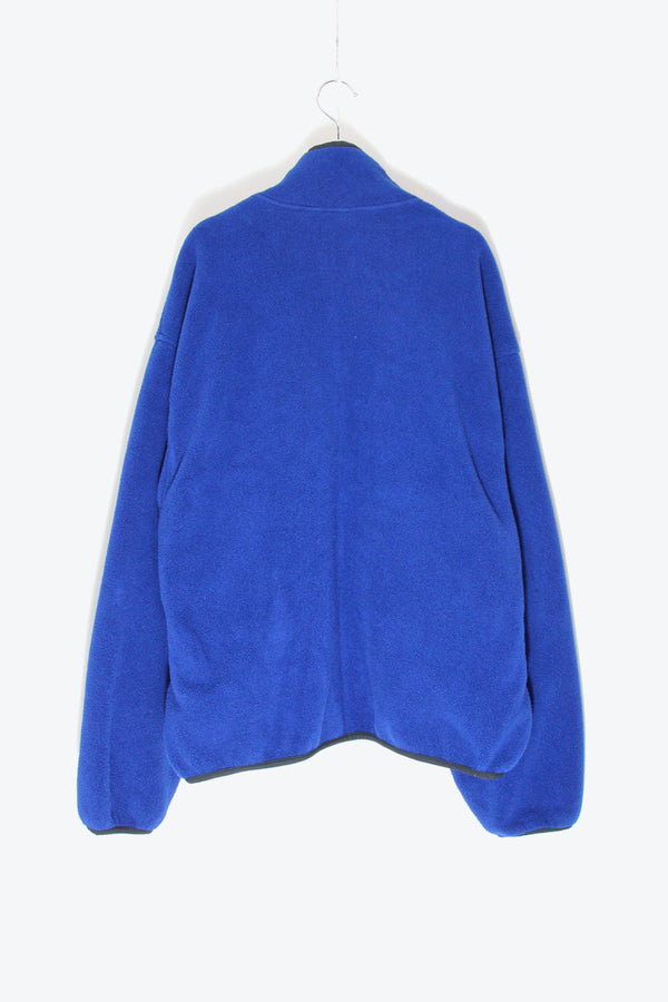MADE IN USA POLARTEC PULLOVER HALF-ZIP FLEECE JACKET / BLUE [SIZE: 2XL USED]