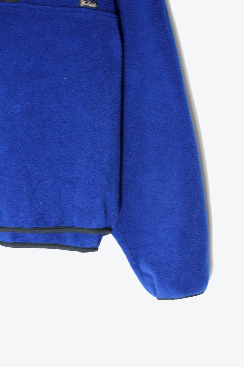 MADE IN USA POLARTEC PULLOVER HALF-ZIP FLEECE JACKET / BLUE [SIZE: 2XL USED]