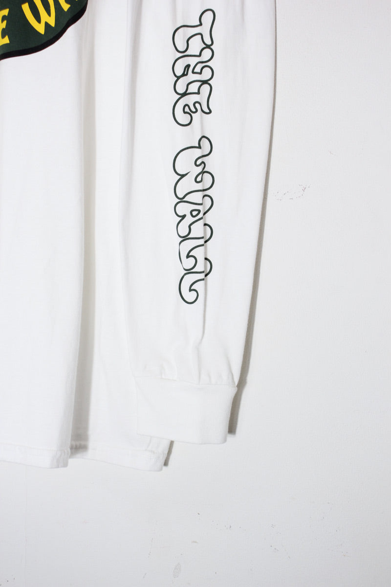L/S OFF THE WALL TEE SHIRT / WHITE [USA企画品] [SIZE: M DEADSTOCK/NOS]