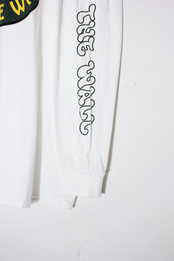 L/S OFF THE WALL TEE SHIRT / WHITE [USA企画品] [SIZE: M DEADSTOCK/NOS]