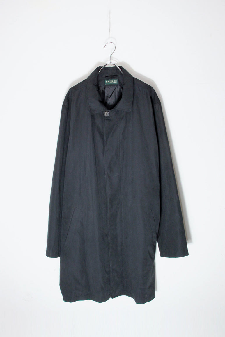 90'S BALMACAAN COAT / BLACK [SIZE: M USED]