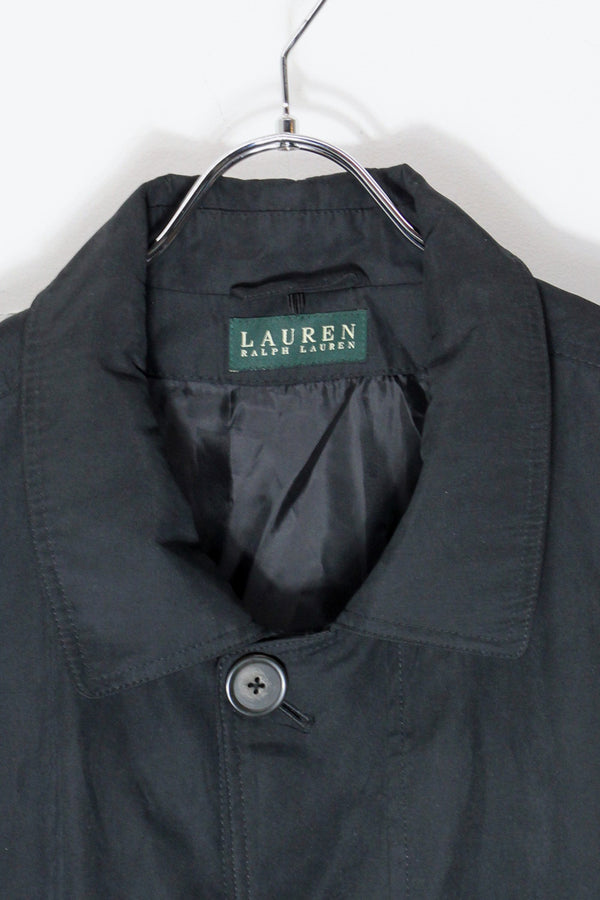 90'S BALMACAAN COAT / BLACK [SIZE: M USED]