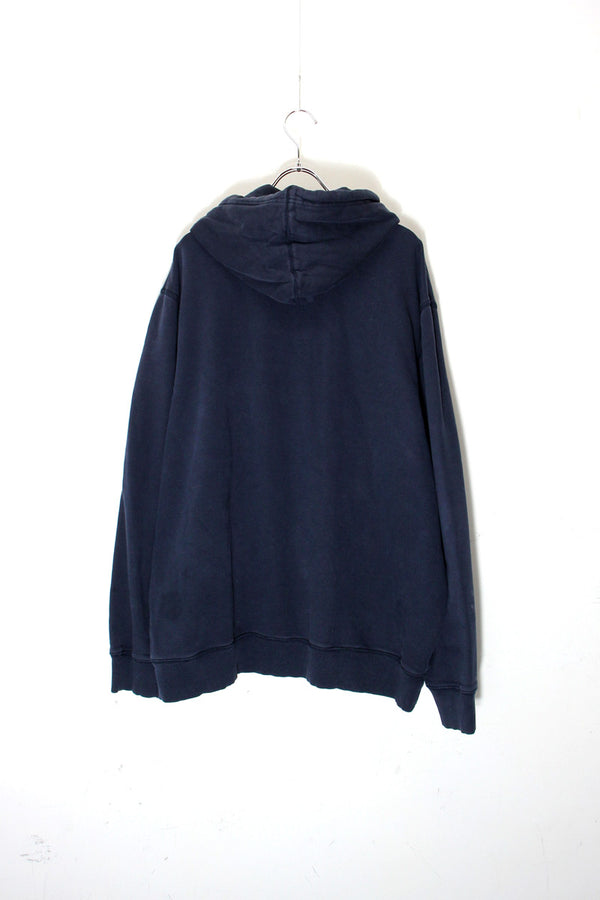 ONE POINT HOODIE SWEATSHIRT / BLACK [SIZE: XXL USED]