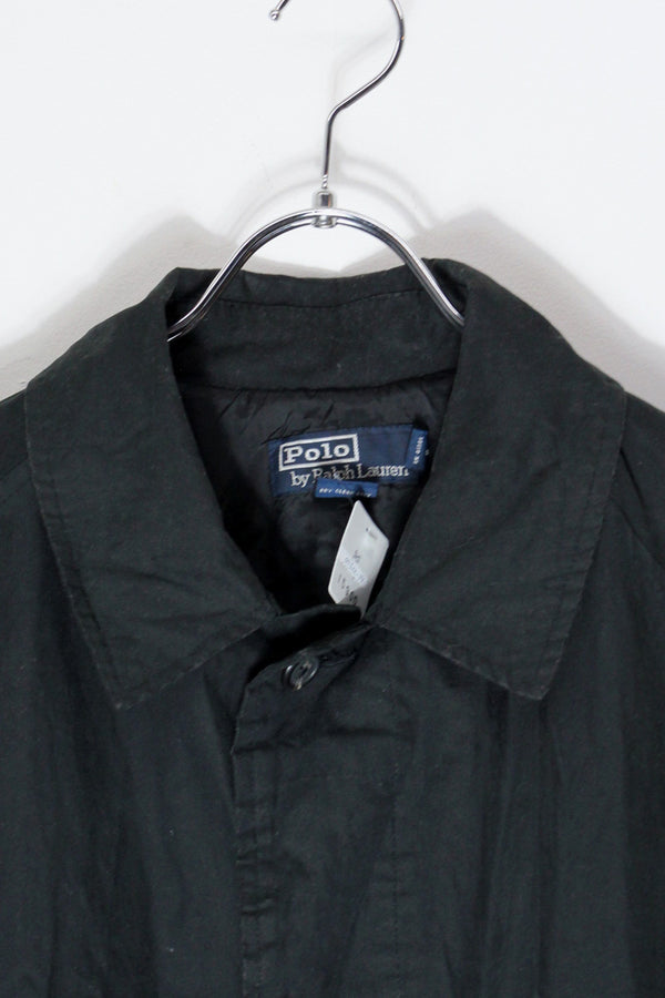 90'S BALMACAAN COAT / BLACK [SIZE: S USED]